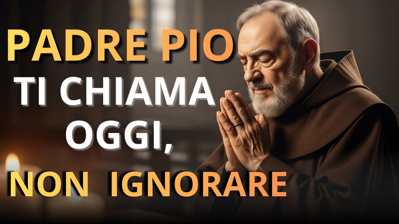 Preghiera Potente a PADRE PIO  -  SAN PIO prega per noi