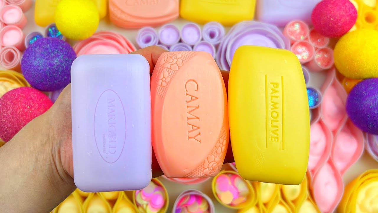 ICE CREAM CAFE★Clay cracking★Soap boxes with glitter★Soap boxes with foam★Cutting cubes★