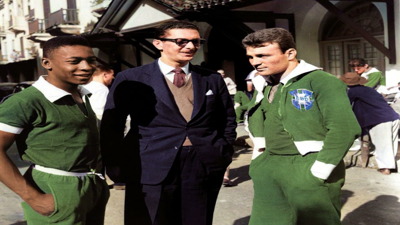 World cup 58 : Young Pelé ( in colour in Sweden)
