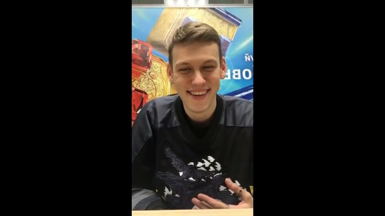 Антон Шастун в прямом эфире  инстаграма ТнТ 06.02.18