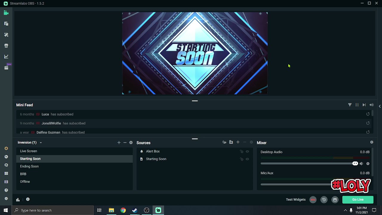 [Streamlabs]  - Overlay [PACK]   - FREE DOWNLOAD !  [52 Overlays]