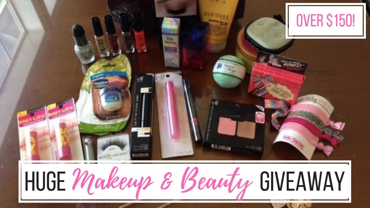 HUGE Makeup and Beauty Giveaway