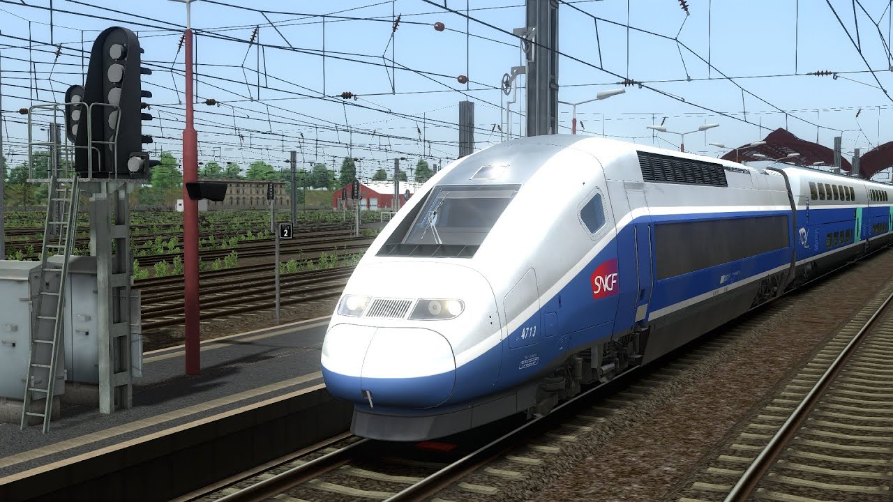 Train Simulator Classique : Strasbourg - Karlsruhe en TGV 2N2 ! (Marseille-Frankfurt 3/4)