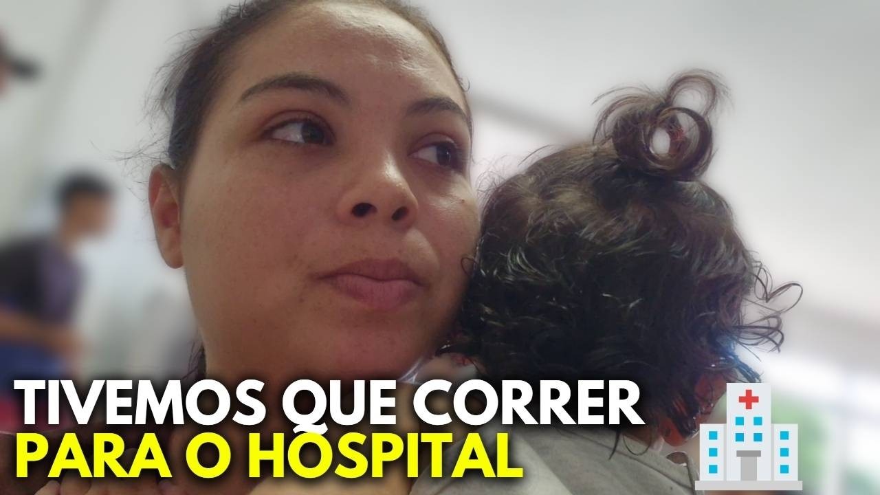 DEPOIS DAS COMPRAS VEIO A CORRERIA - FOMOS PARAR NO HOSPITAL