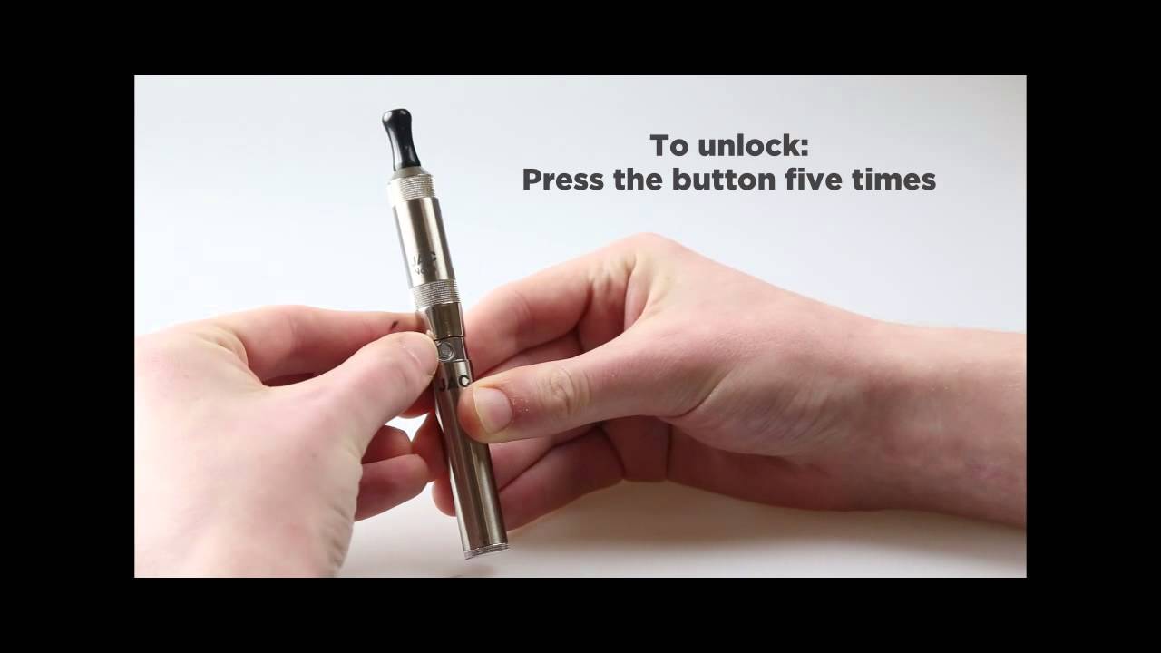 JAC Vapour - Five Click Safety Lock (Vgo2 and JAC 510 Manual E-Cig Batteries)