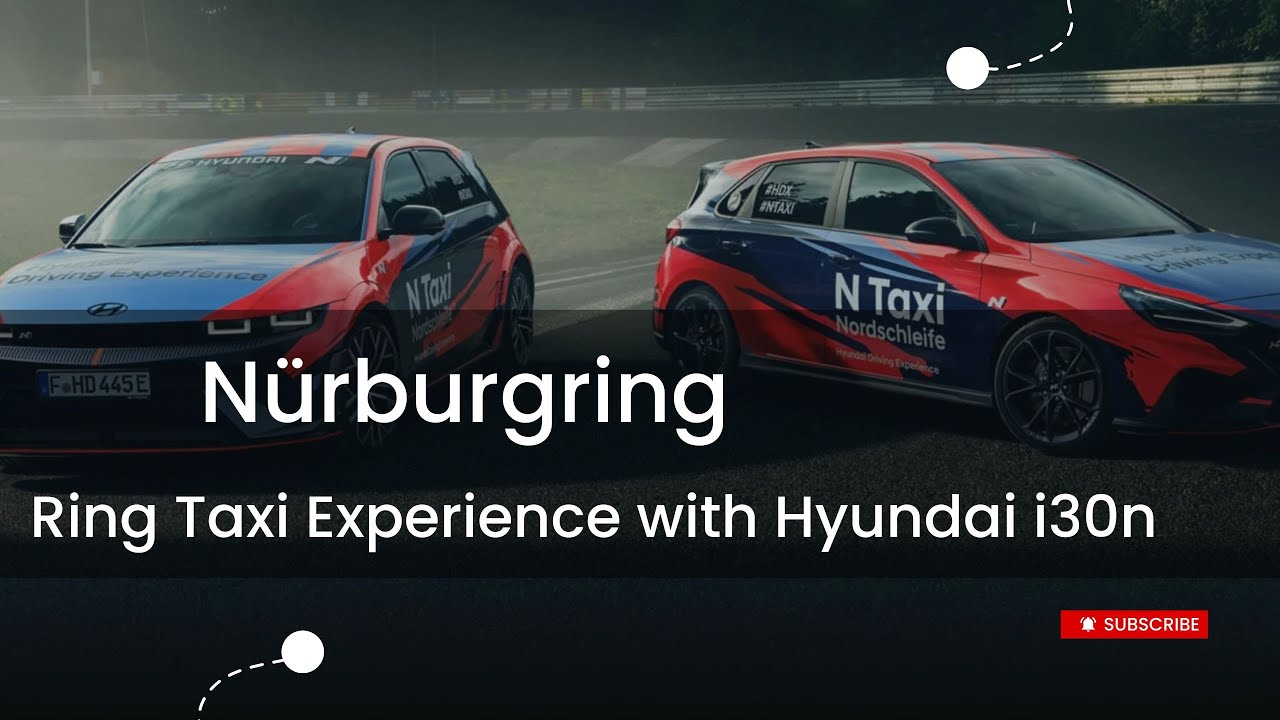 Круговой круг Nürburgring Hyundai i30n Ring Taxi Experience