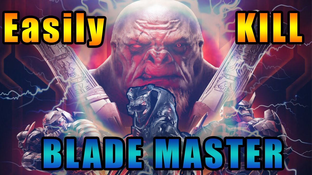 How to Easily defeat Blade Master (Jega 'Rdomnai) on Legendary All Skulls On