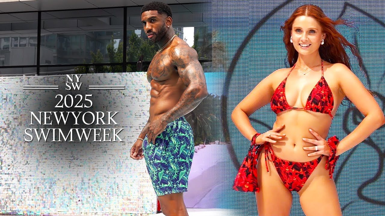 👙 2025 NEWYORK SWIM WEEK 🩱 | 4K | #LINGERIE #BIKINI #HAUS OF BLCK