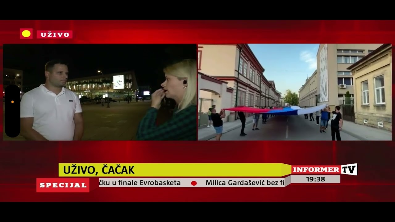 Informer TV- Protest protiv blokada u Čačku