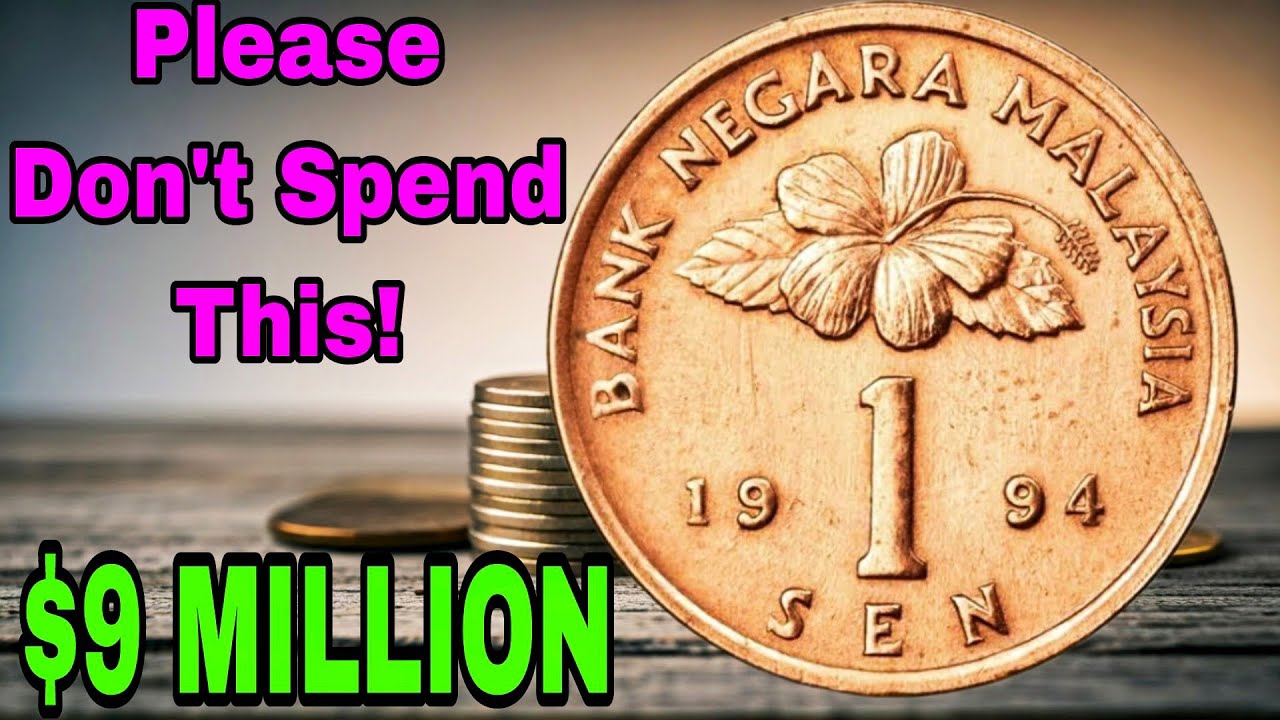 Top 10 Ultra Malaysia 1 Sen Rare 1 Sen Coin Worth Huge Money! Valuable 1 Sen To Look For