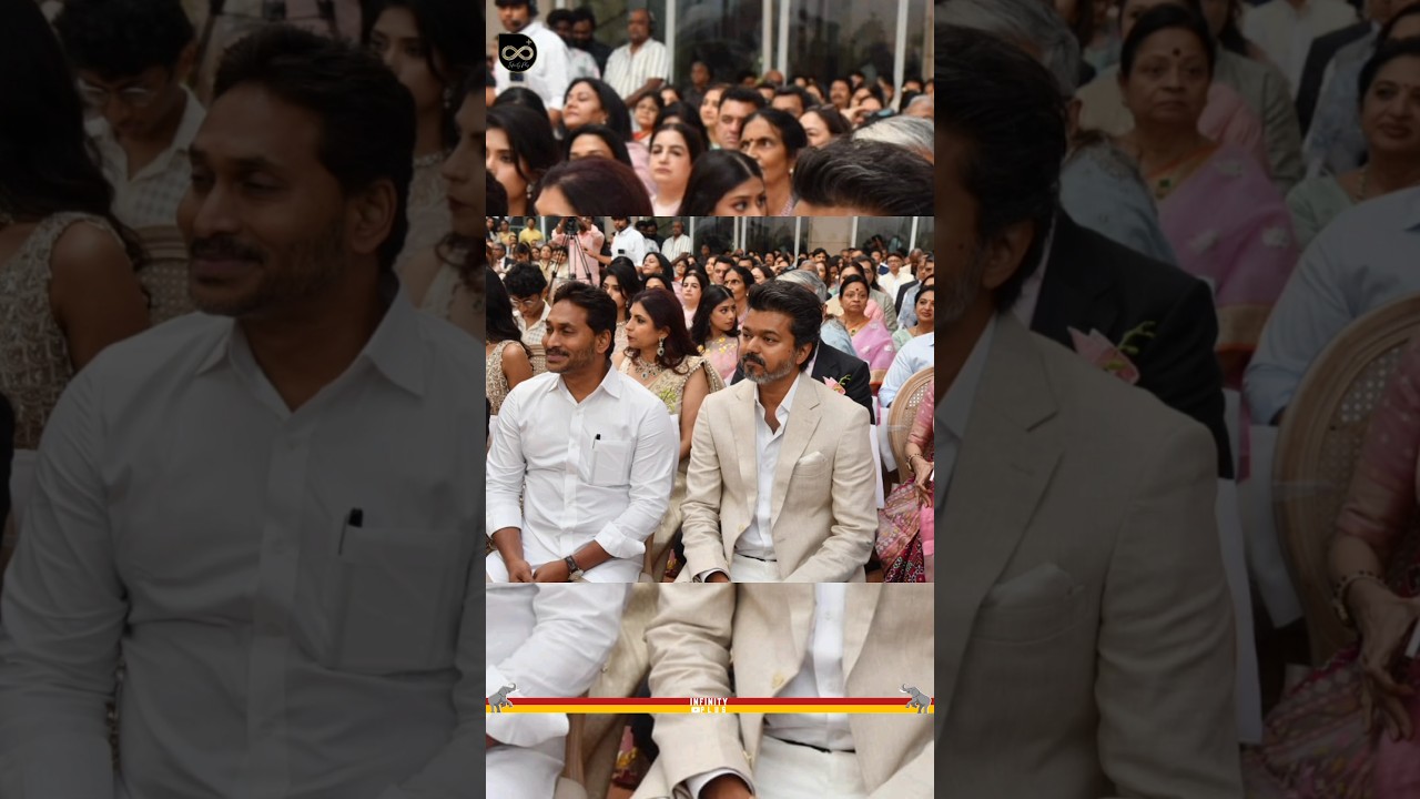 Thalapathy Vijay With YSR Jagan🔥| TVK | Aadhav Arjuna | Sengottaiyan | Jananayagan | YSR