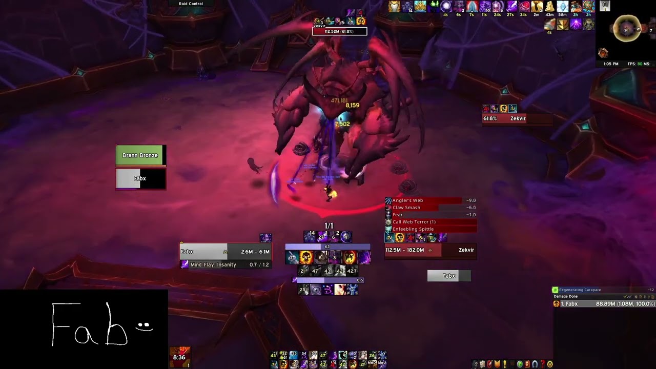 Zek'vir ?? Difficulty | Archon Shadow Priest PoV | WoW: The War Within