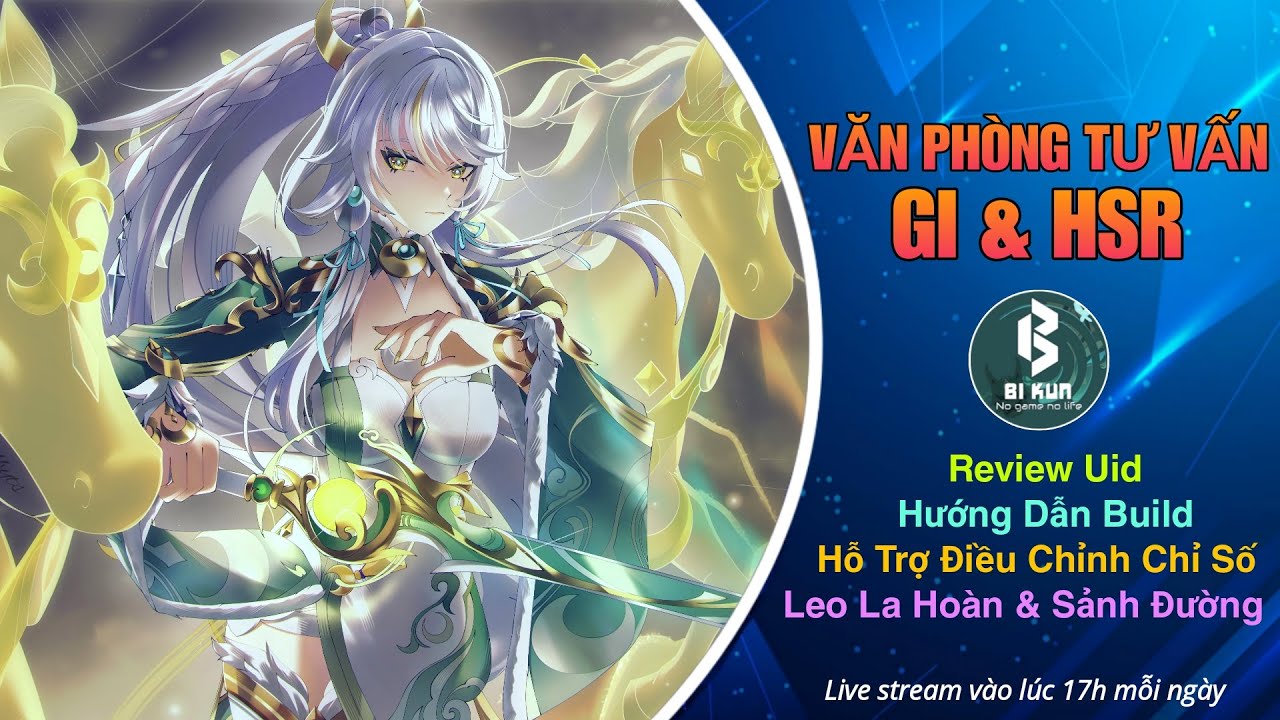 🔴 LIVE: Chạy deadline la hoàn & chill game cùng Bi | Gensin Impact 9/2