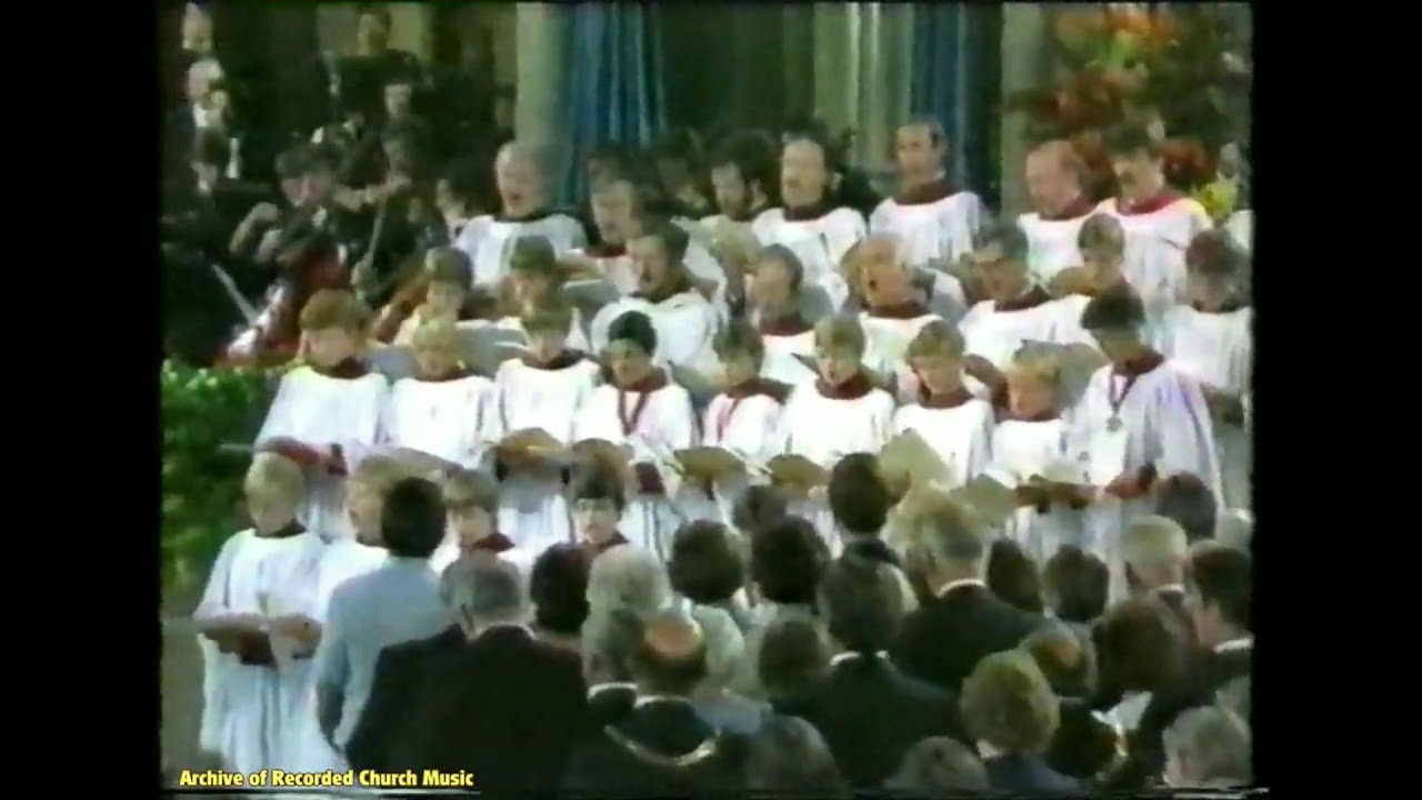 TV “Turn back O Man” (Holst arr. Elgar): Worcester Cathedral 1984 (Donald Hunt)