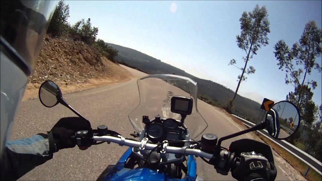 Madrid-Lisboa en Moto.
