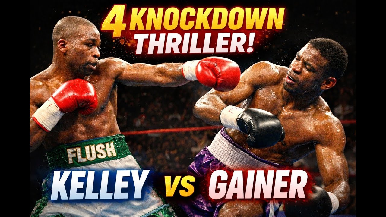 FOUR KNOCKDOWN THRILLER | Kevin Kelley vs Derrick Gainer