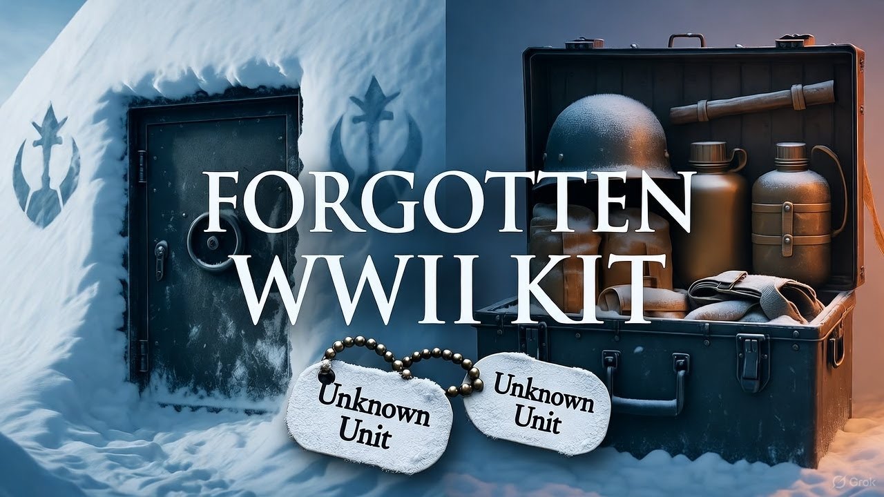 The “Phantom Regiment” Survival Kit Found in a Frozen Bunker Still Works Today