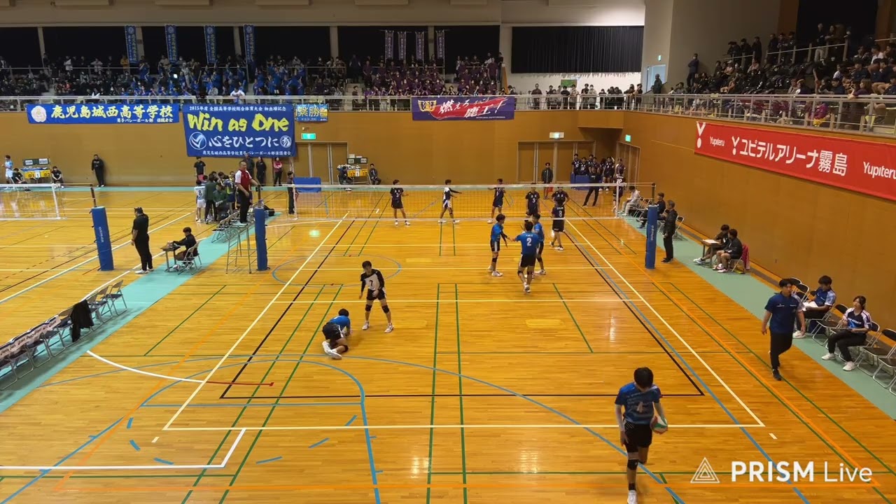 2025春高予選　2試合目vs鹿児島工業