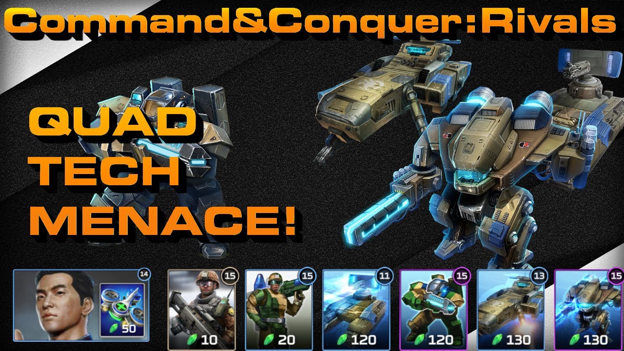 C&C Rivals: Quad Tech Crate Challenge!