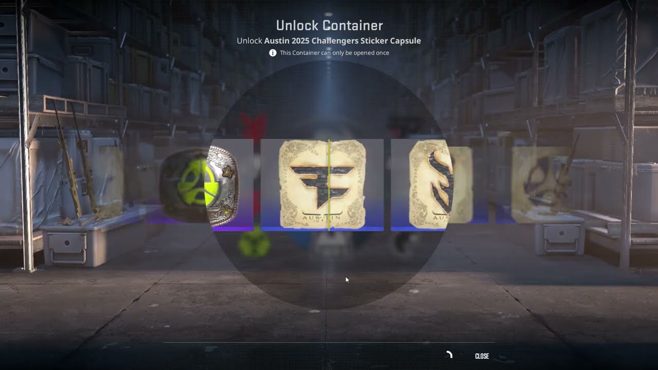 CS2 Unboxing 200X Austin 2025 Stickers Capsule lots of Gold & Holos