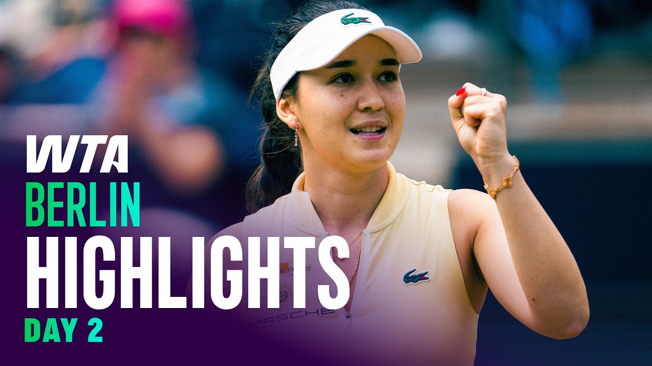 Day 2 in Berlin featuring Lys, Svitolina, and more | WTA Match Highlights