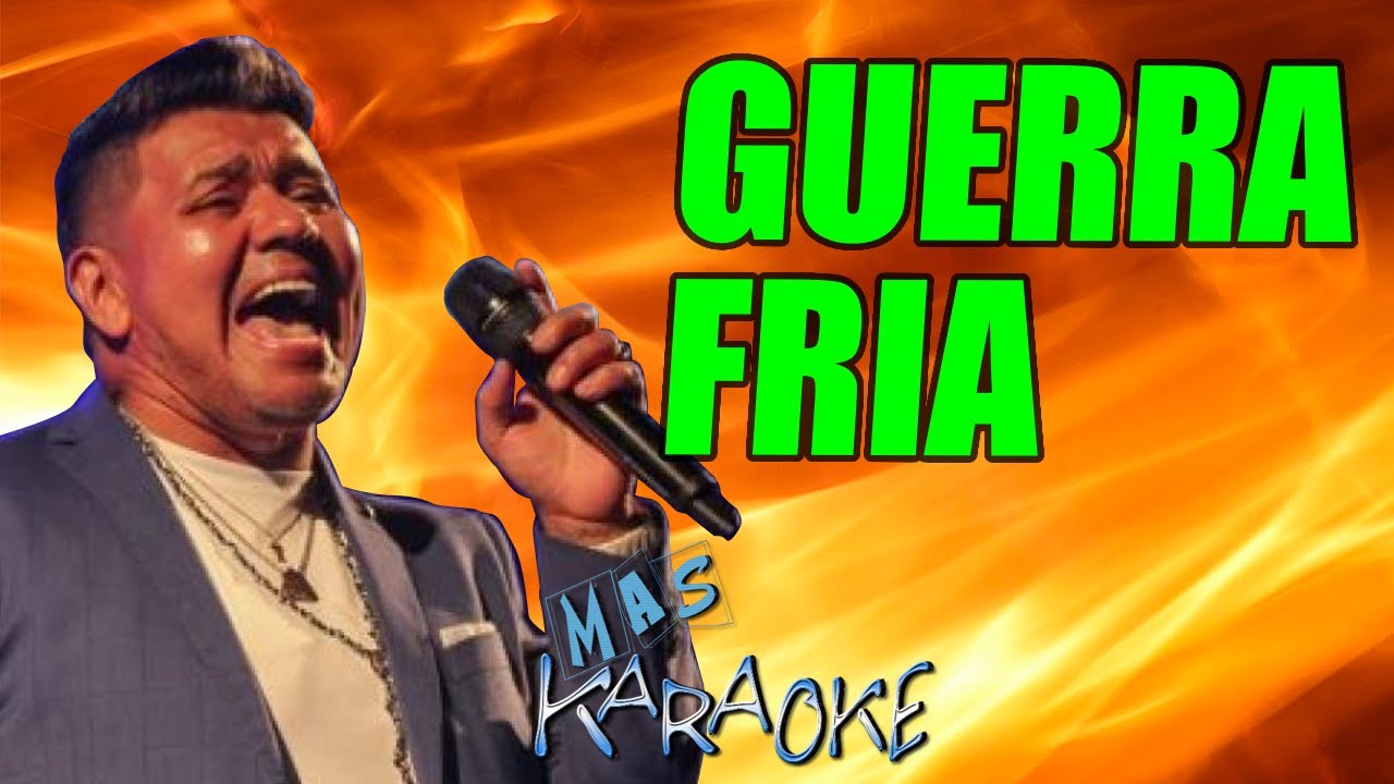 Sabroso - GUERRA FRIA | Karaoke cuarteto con letra
