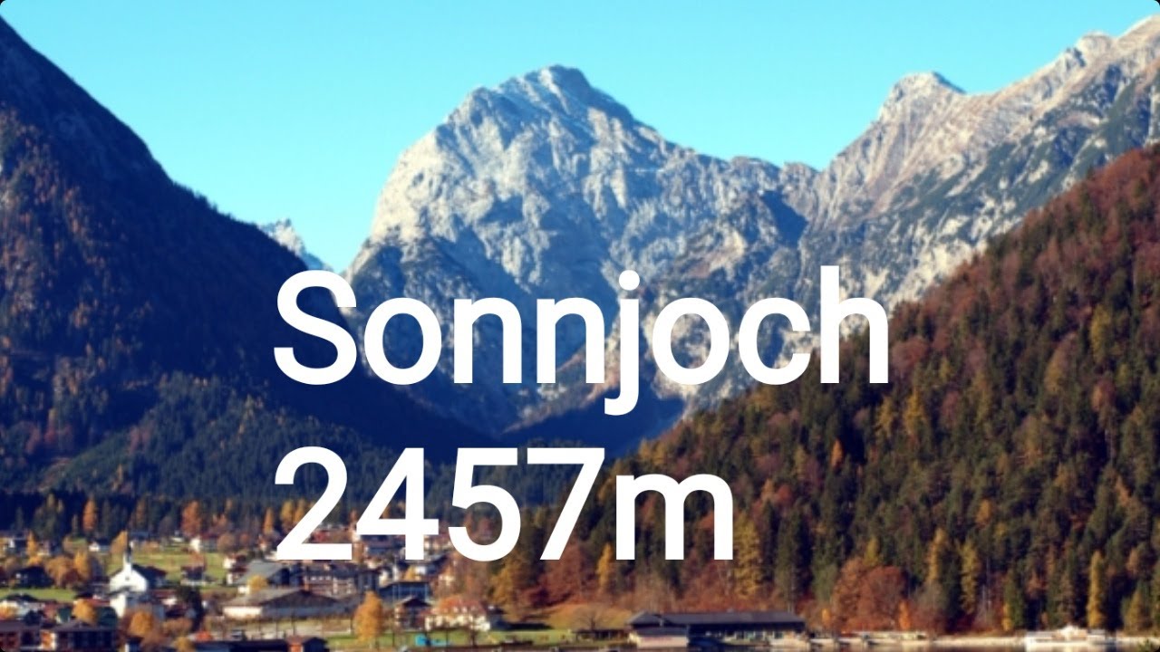 Sonnjoch 2457m