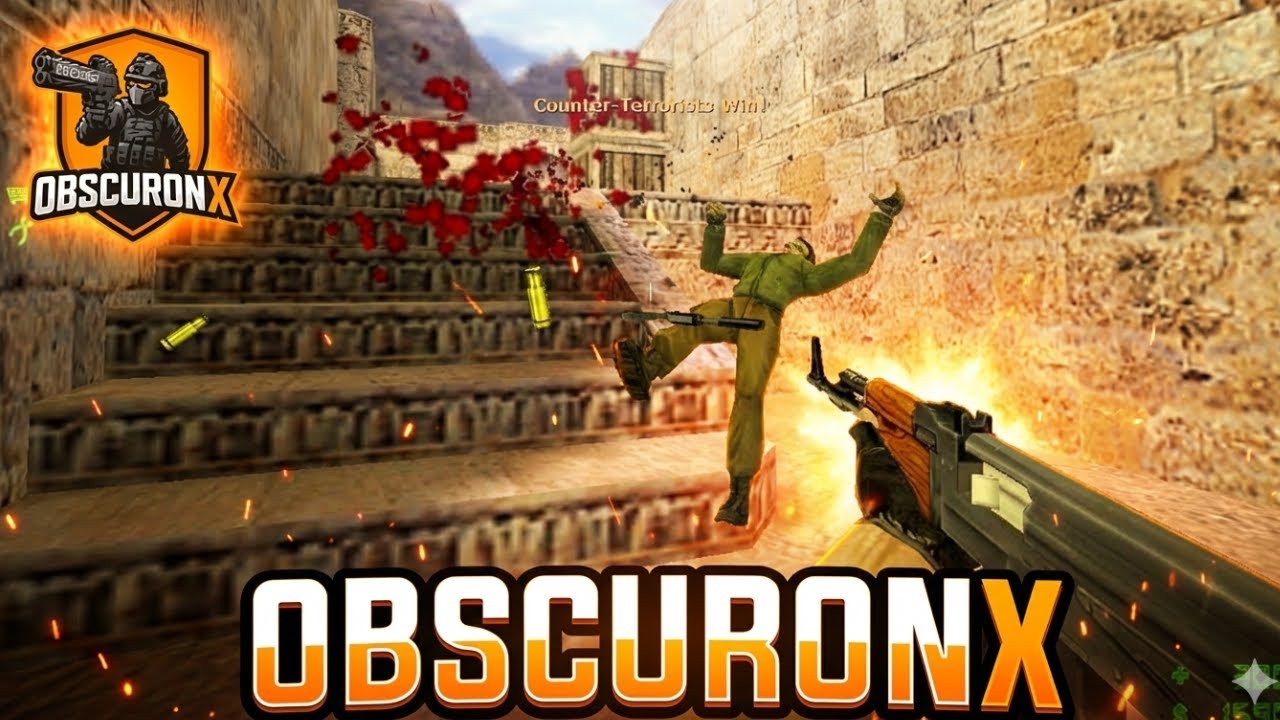 Counter-Strike 1.6 LIVE | Classic CS Gameplay | ObscuronX