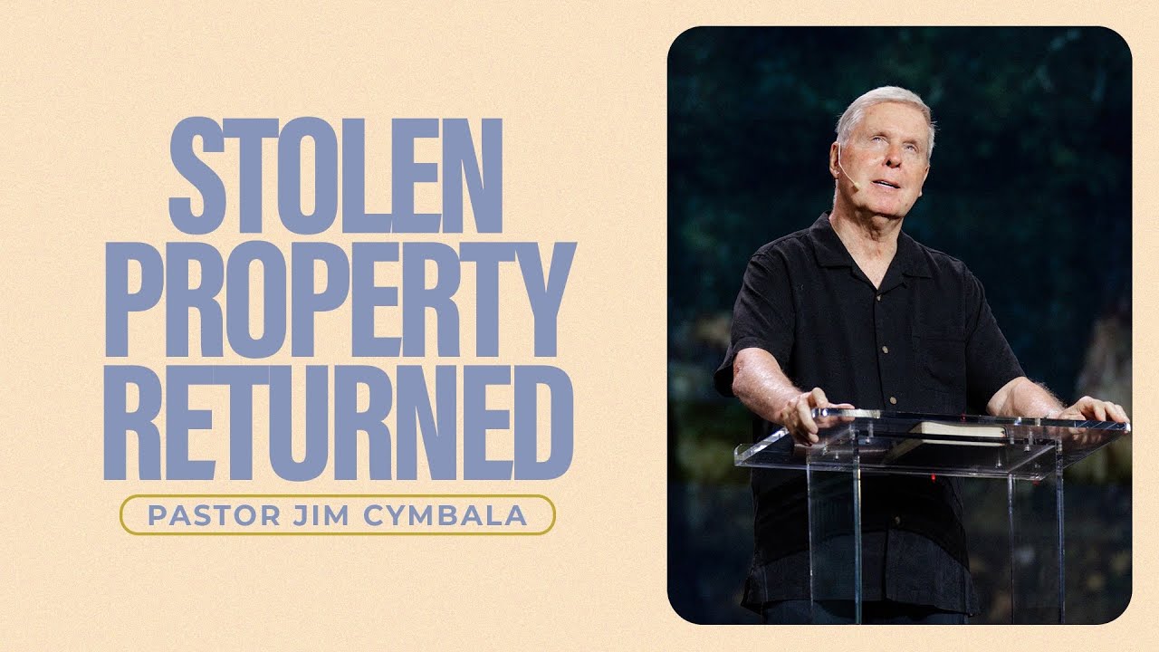 Stolen Property Returned | Pastor Jim Cymbala | Sunday Service | The Brooklyn Tabernacle