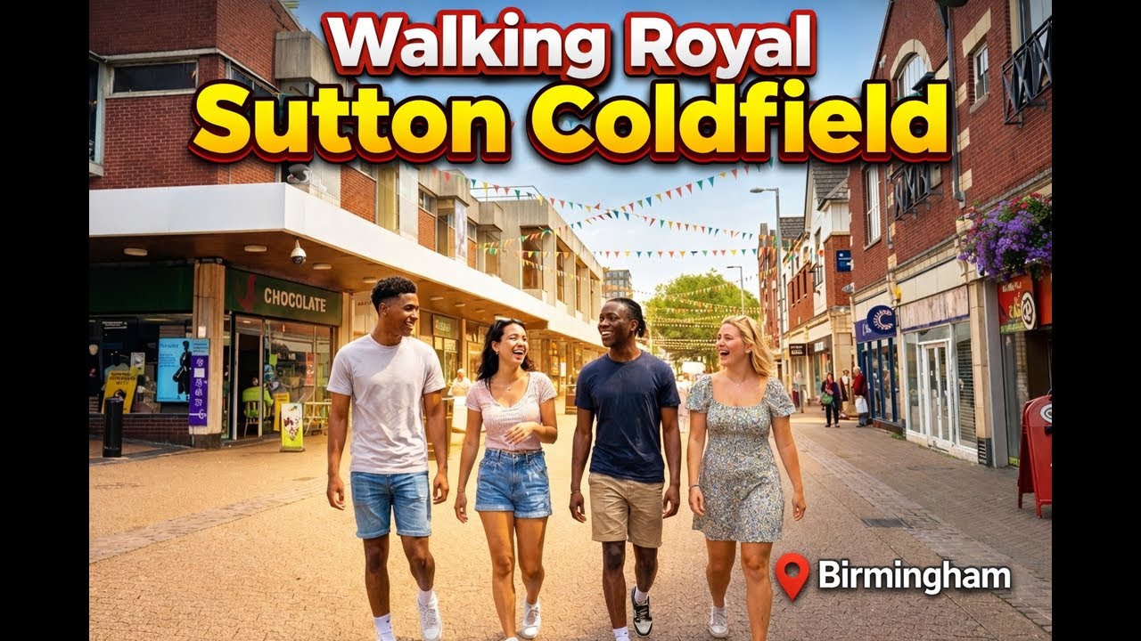 Royal Sutton Coldfield Town Centre Walkthrough| Birmingham