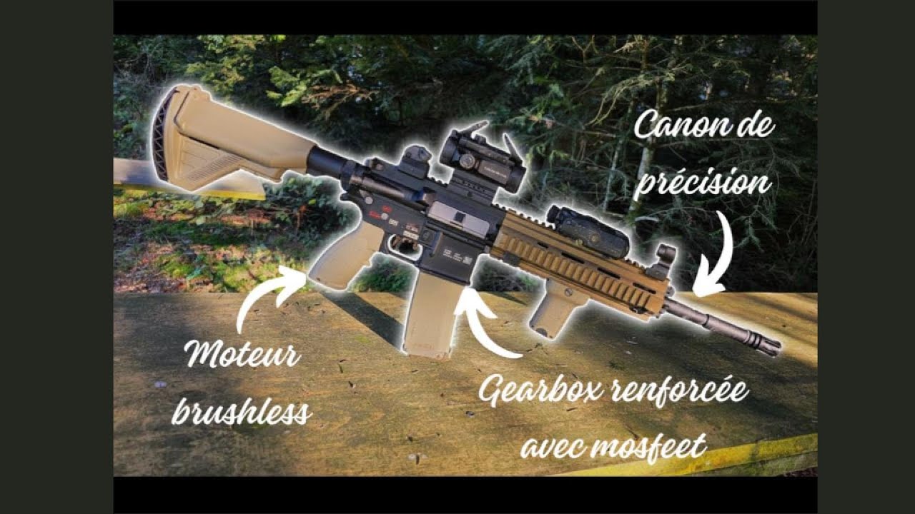 hk416 PRIME Specna Arms – Test Tir + Démontage