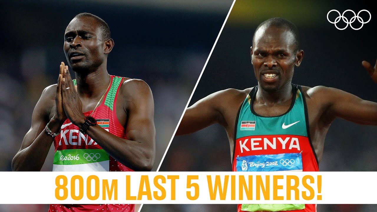 Men's 800m 🏃‍♂️ Last 5 Champions!