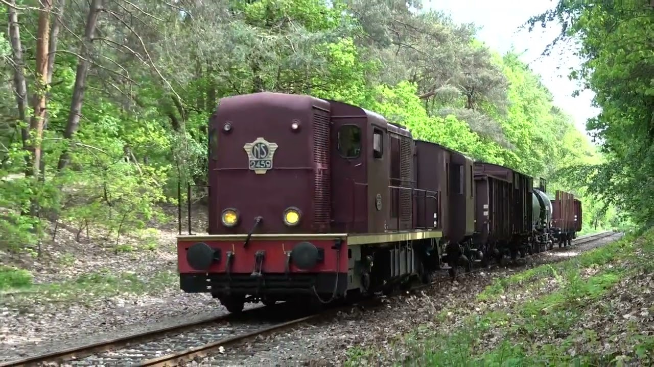 (NL) VSM Nationale Stoomtreindag (met ook diesel) op Hemelvaartsdag 18-05-2023