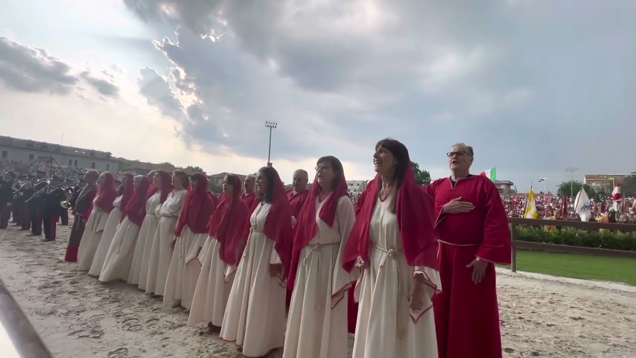 L’Inno di Mameli al Palio di Legnano