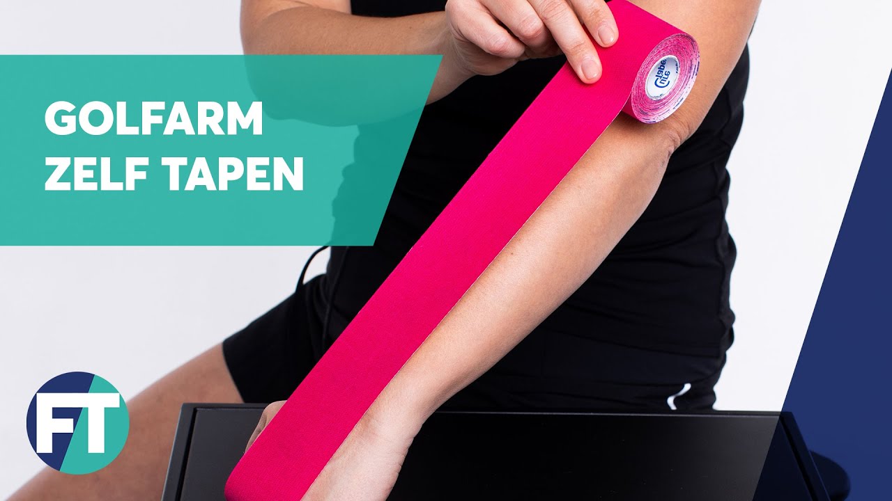Golfarm zelf tapen &raquo; Instructie &raquo; FysioTape