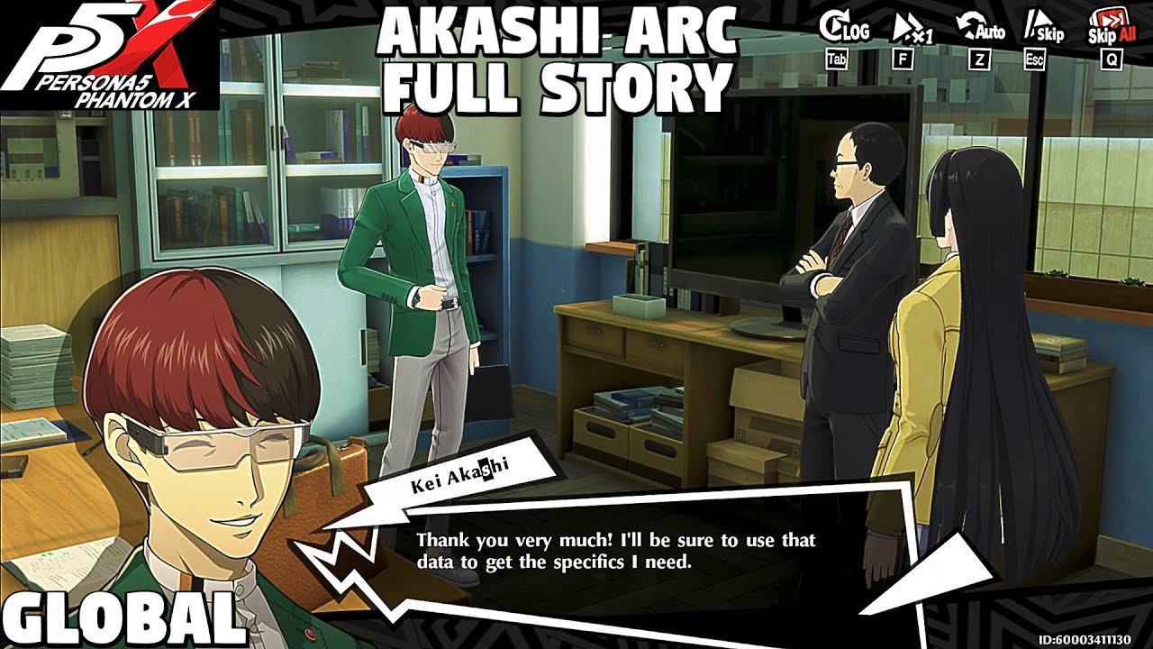 Akashi Arc Full Story - Persona 5 The Phantom X [GLOBAL]