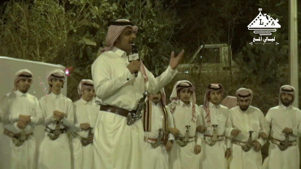 الشاعر / عبدالله عامر - خطوة من مناسبات رجال ألمع 12 -  ليالي ألمع