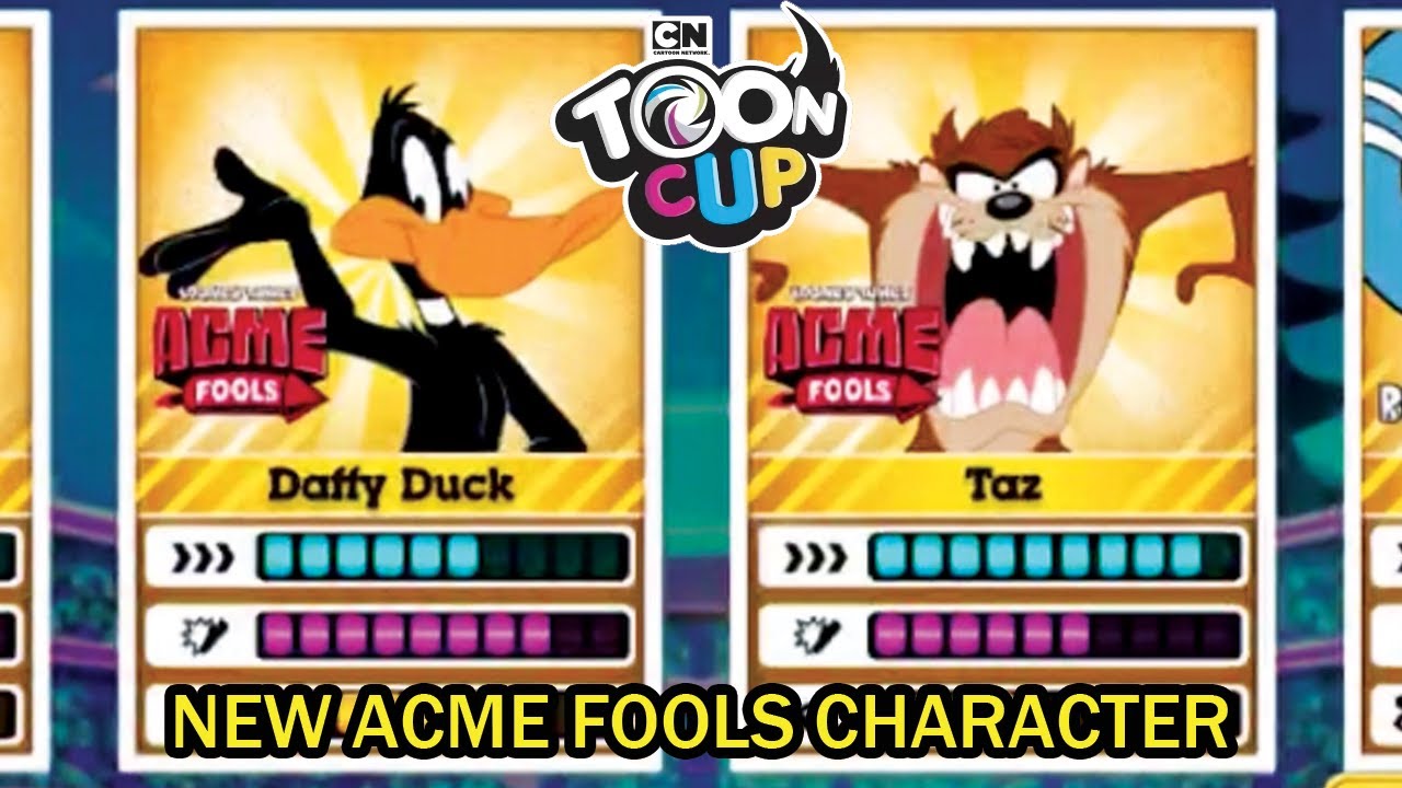 New Update Character ACME FOOLS Duffy Duck and Taz! - Toon Cup | Football Game