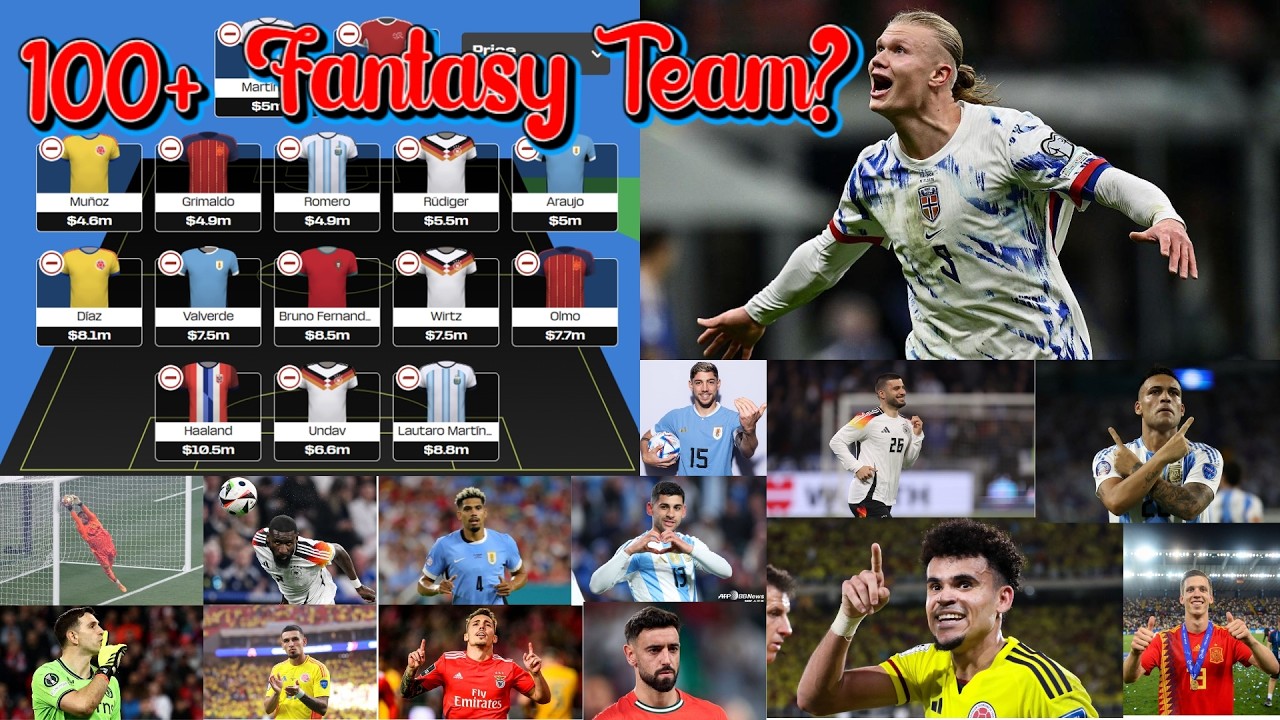 2026 FIFA World Cup Fantasy Team: Haaland Captain (100+ Points Strategy)