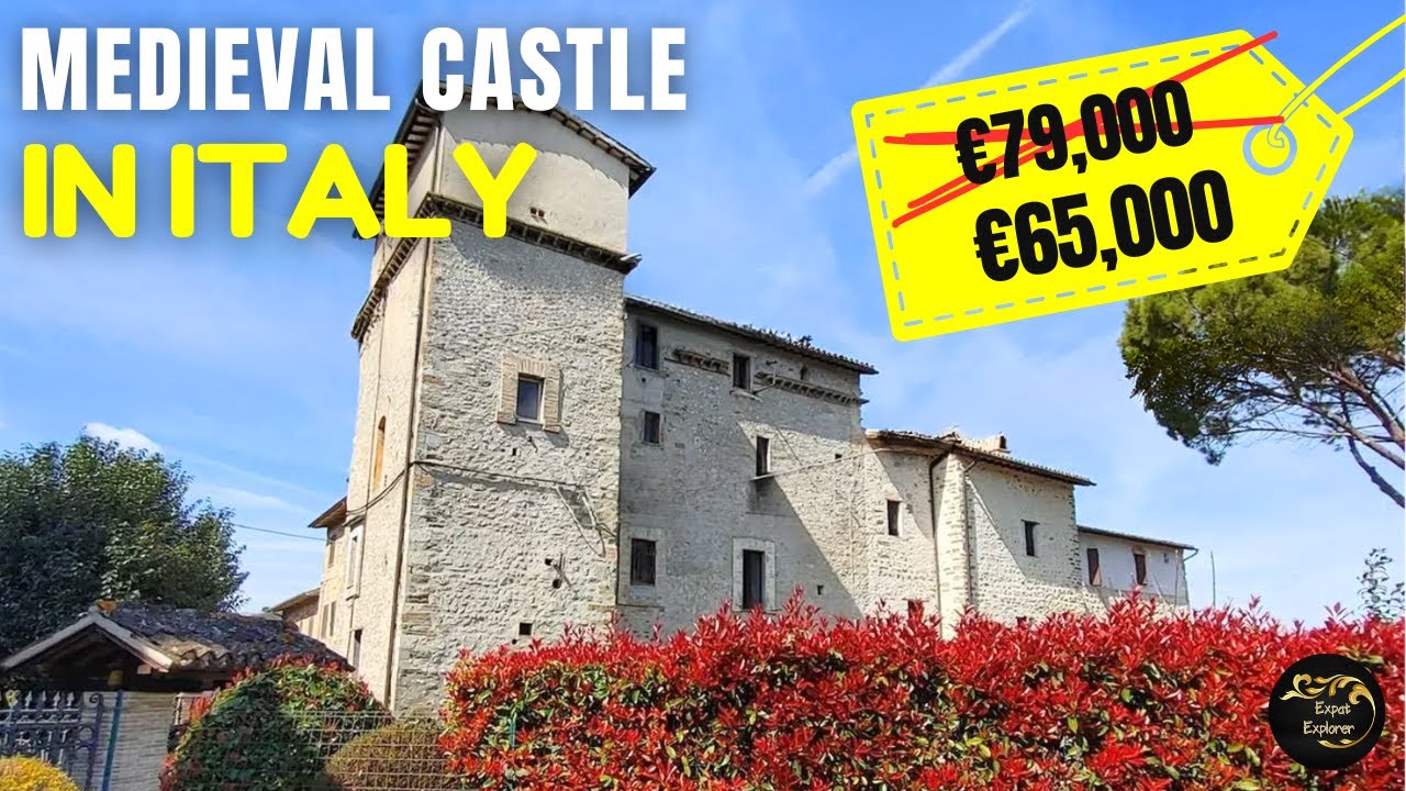 Medieval CASTLE in ITALY 🇮🇹 | Now €65K — Price Drop on B&B Investment in Umbria!
