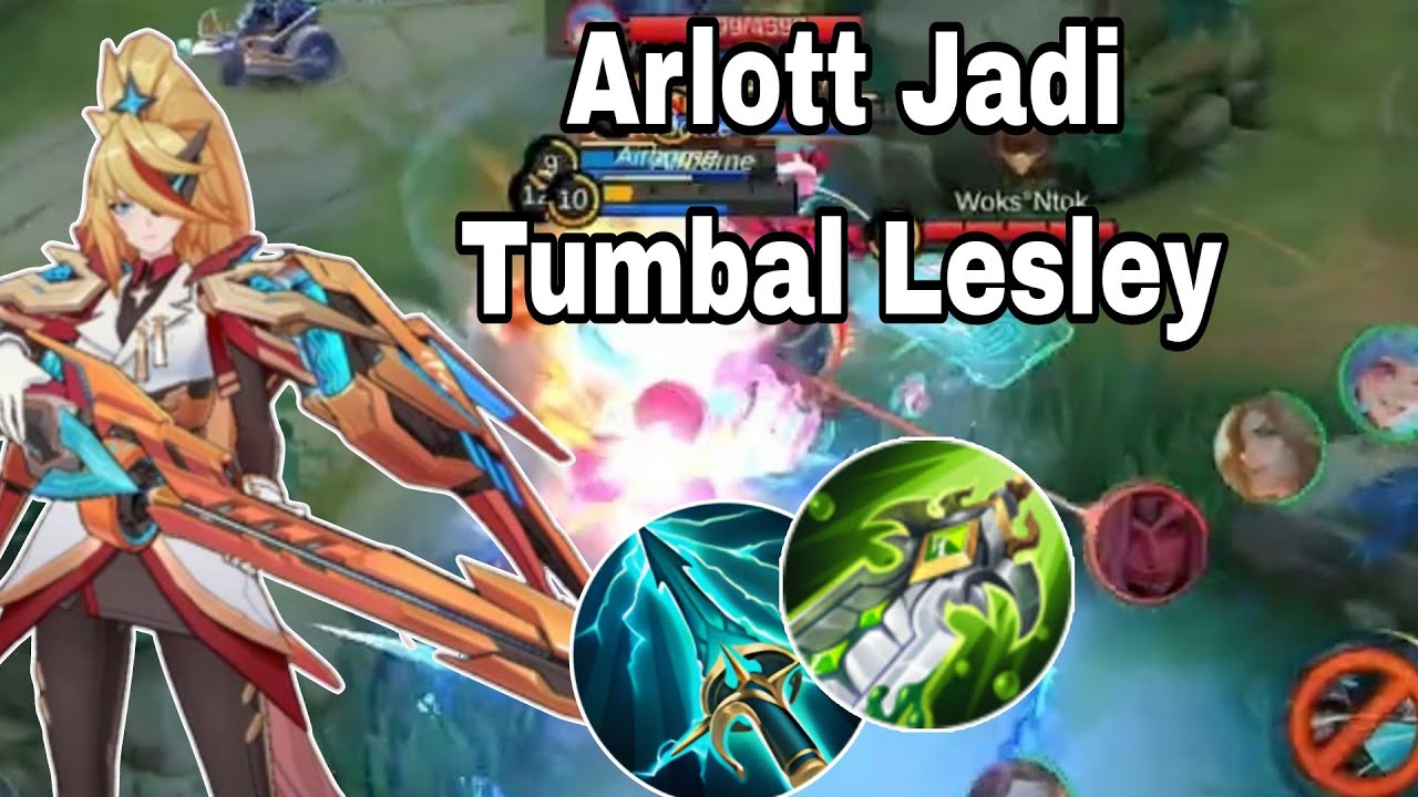 Арлотт становится жертвенным агнцем Лесли #mlbb #lesley