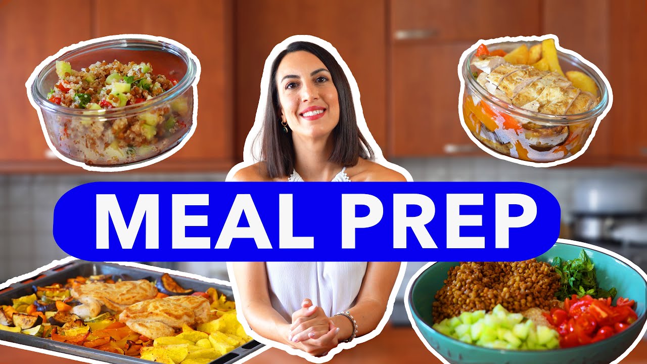 MEAL PREP: Πώς θα οργανώσετε τα βασικά σας γεύματα σε 1 εβδομάδα | Efi Koloverou Dietitian