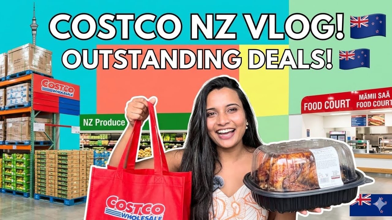 🛒 COSTCO SHOPPING VLOG | Bulk Buys, New Finds & Best Deals! 🇳🇿 