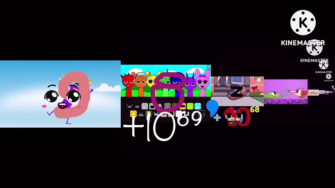 Числа от 0 до Квинвигинтиллиона в мультфильмах