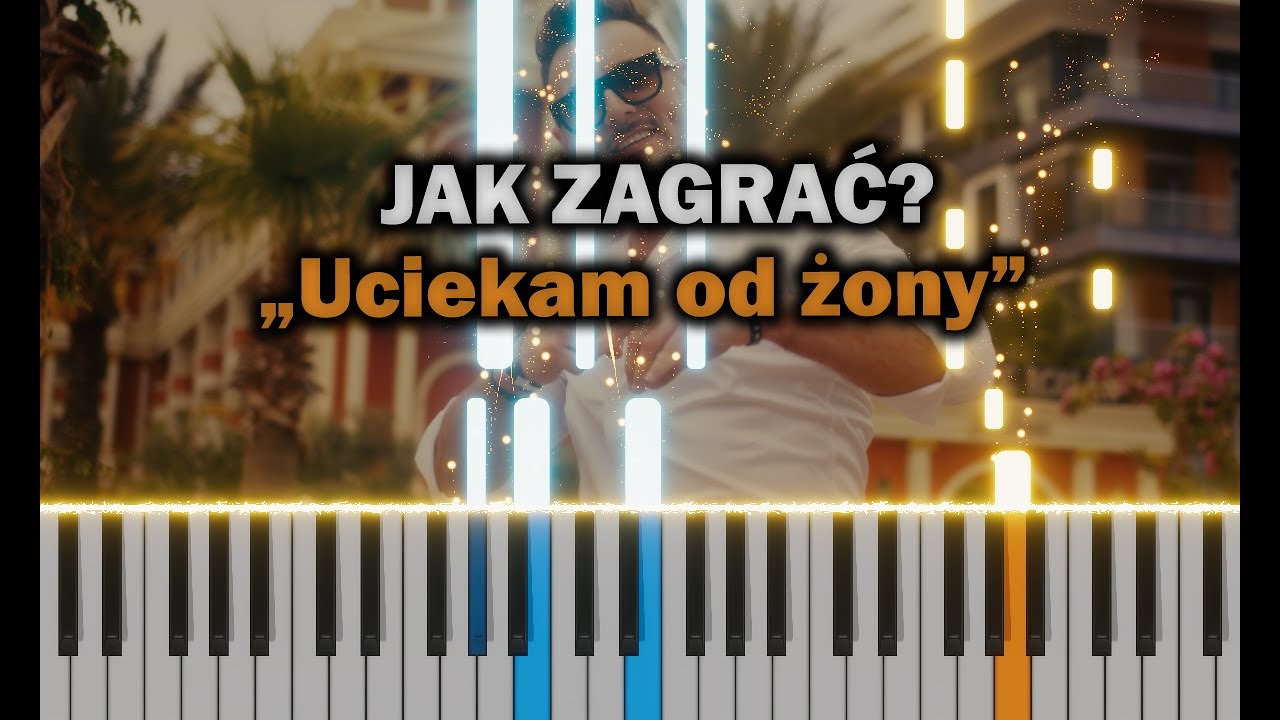 EFFECT - Uciekam od Żony 🎹 Piano Tutorial | Nuty | 🔥 ŁATWE 🔥