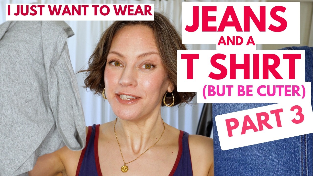 Jeans and Top Outfit Ideas PART 3 - Be stylish without changing your favorite jeans and tee shirt