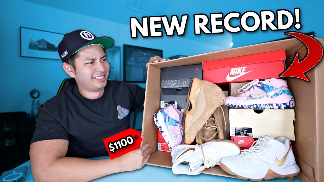UNBOXING A $1100 SNEAKER 'BEATER' BOX (NEW RECORD!!)