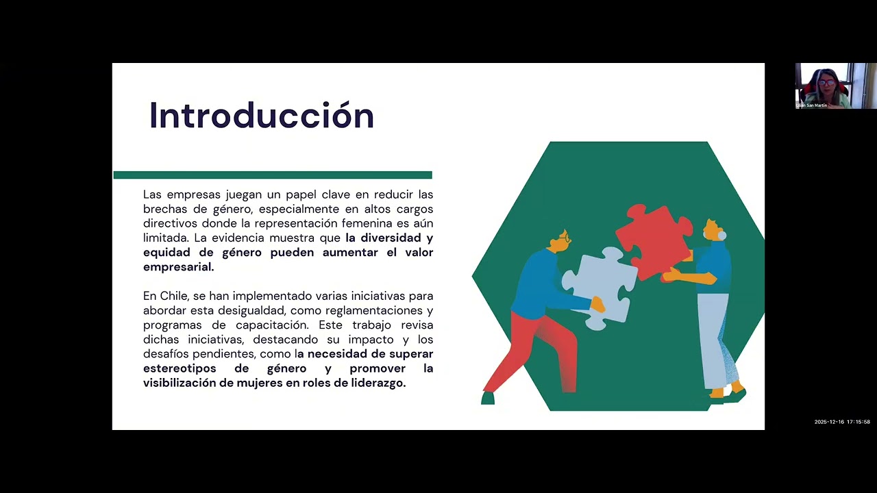 Mujeres en ingeniería: evidencia y acción con Lilian San Martín Medina
