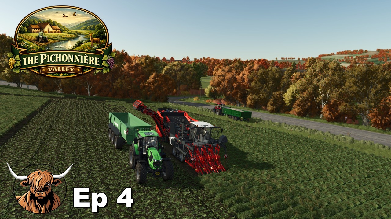 This was a big contract | The Pichonnière Valley | Timelapse | Farming Simulator 25 | Ep 4