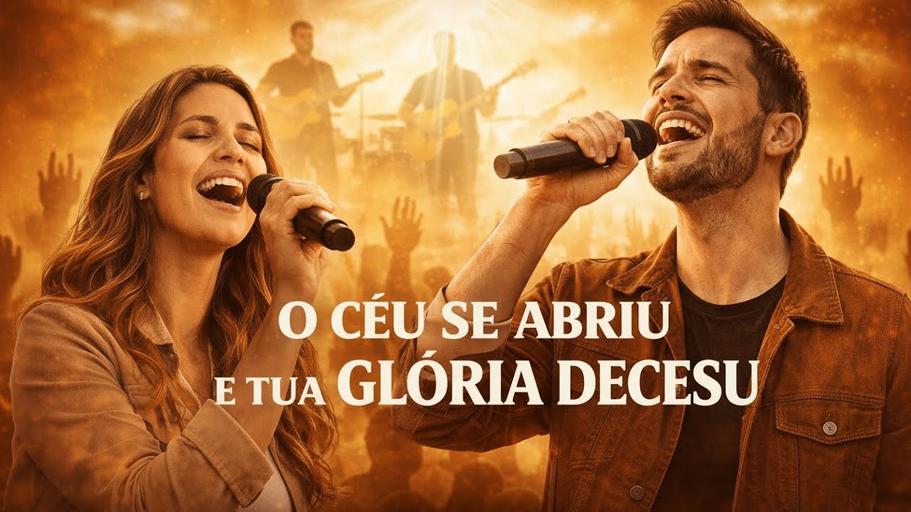 🎵 O CÉU SE ABRIU E TUA GLÓRIA DESCEU 🔥✨ | VOZ DA FÉ | LOUVOR GOSPEL DE AVIVAMENTO E PRESENÇA DE DEUS